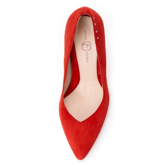 Emme Cadeau Woman Red Shoes ISABELLA - Hot Havana New Size 13 - Picture 4 of 4